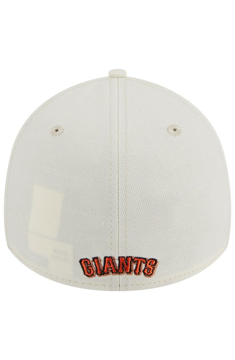 New Era Men's New Era Cream San Francisco Giants Chrome Team Classic 39THIRTY Flex Hat, Alternate, color, 