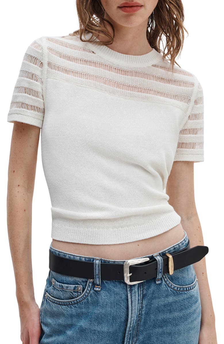 rag & bone Winona Leather Belt, Alternate, color,
