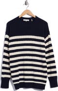 FRAME The Variation Stripe Crew Sweater
