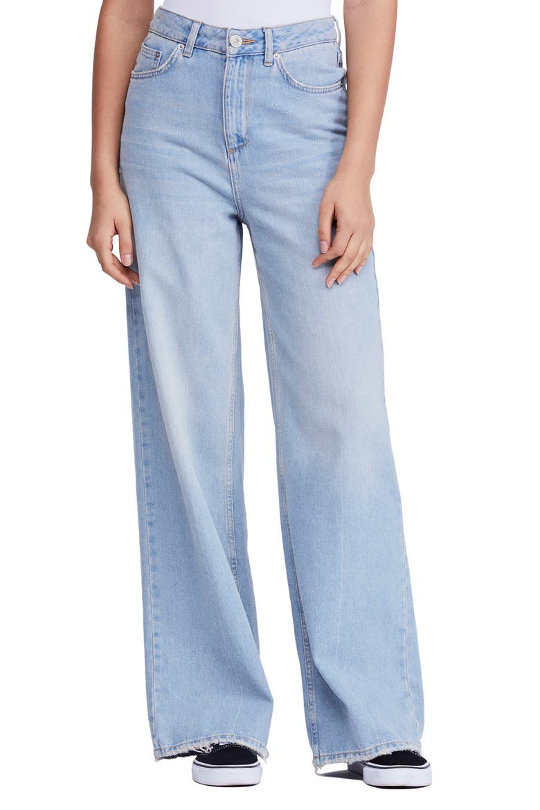 Puddle Jeans, Main, color, LIGHT DENIM
