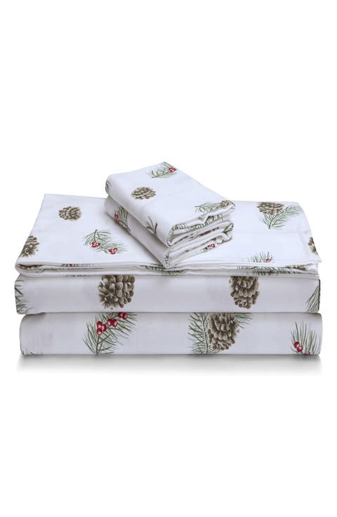 Cotton Flannel Sheet Set