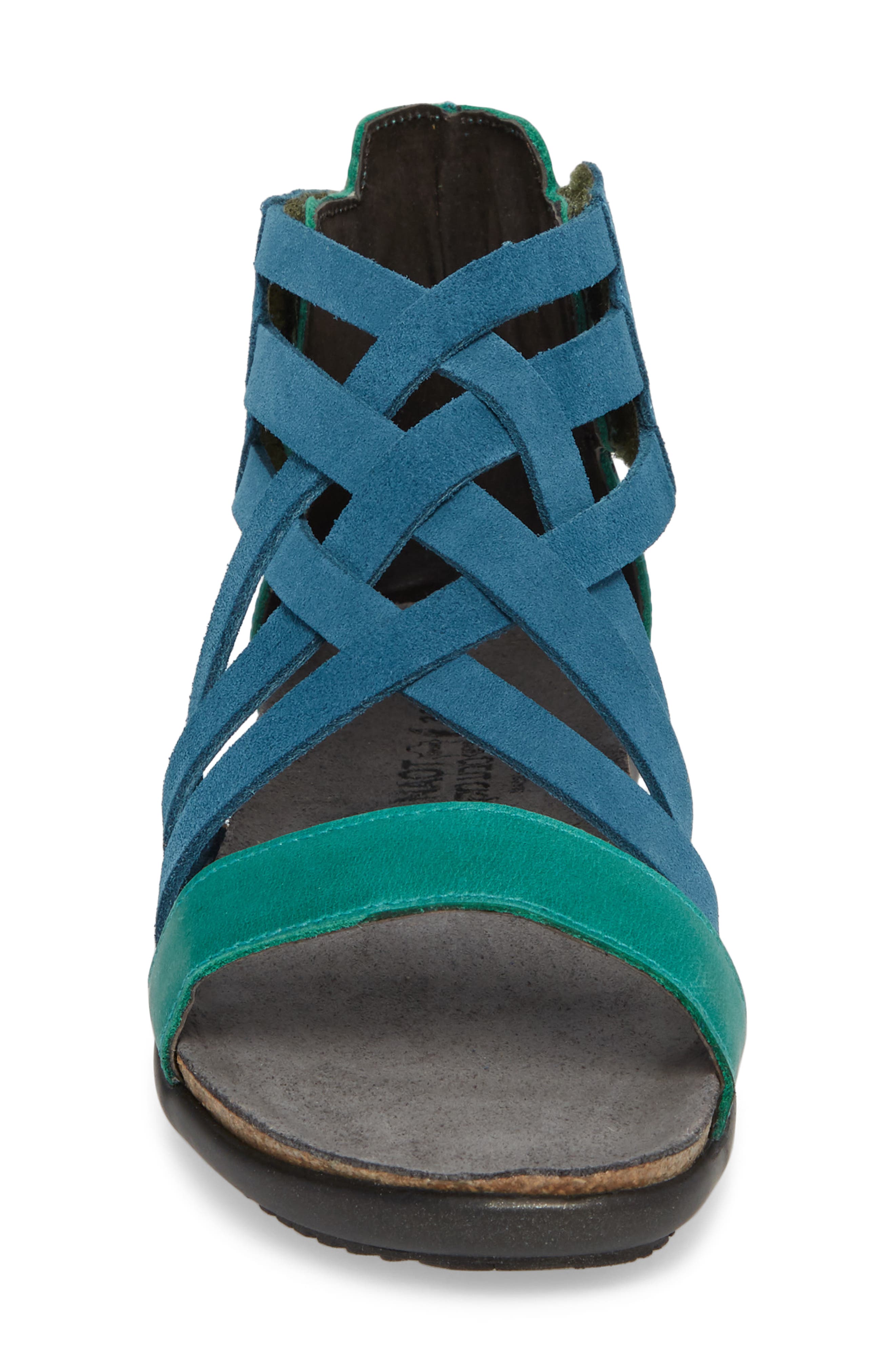 Marita Sandal, Alternate, color, PACIFIC BLUE SUEDE
