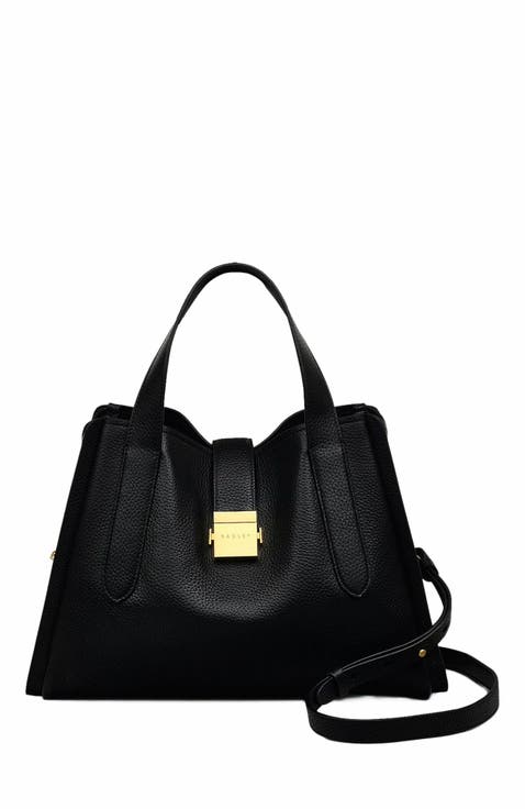 Sloane Street Medium Ziptop Satchel Bag