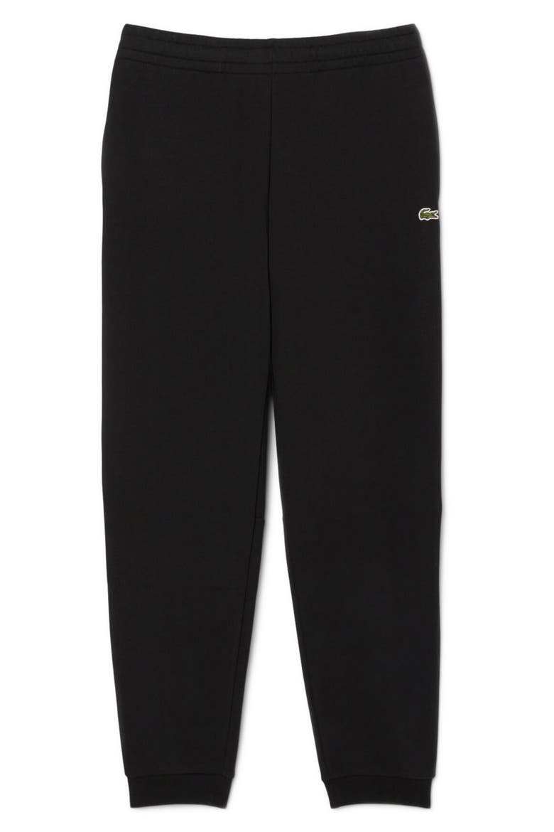 Light Fleece Joggers, Main, color, BLACK