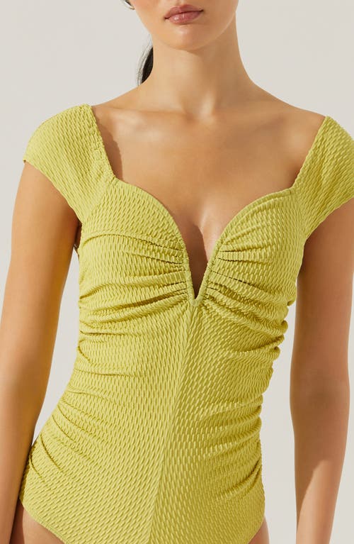 ASTR ASTR THE LABEL NINETTE TEXTURED BODYSUIT 