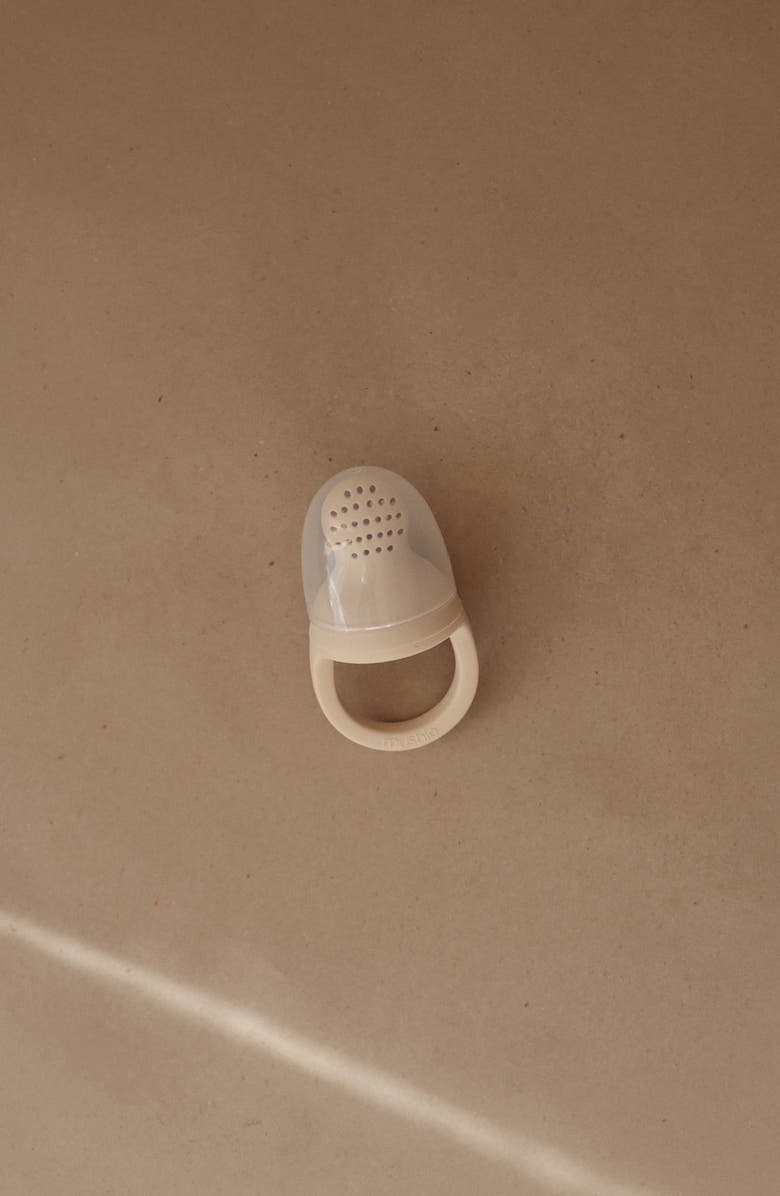 Mushie 2-Pack Fresh Food Feeders, Alternate, color, Shifting Sand