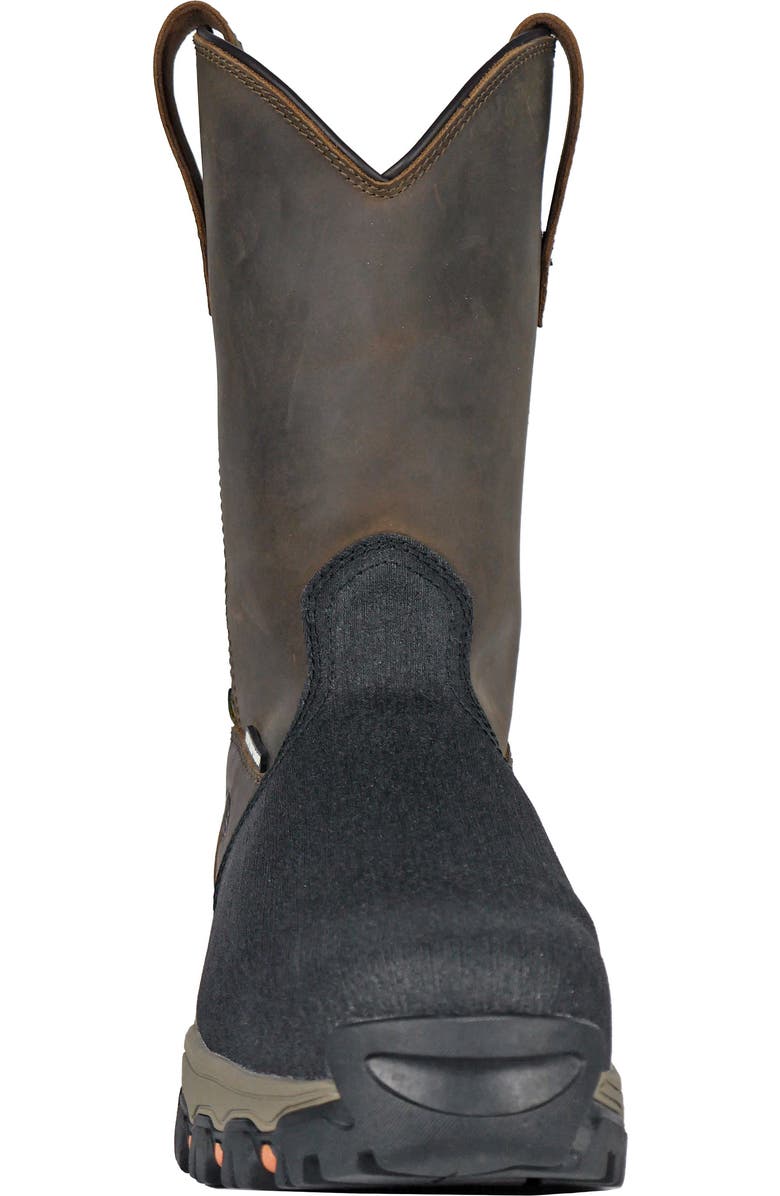 Hoss Boot Company HOSS Recon 11 Inch Composite Toe Met Guard Work Boot, Alternate, color, Brown/Black