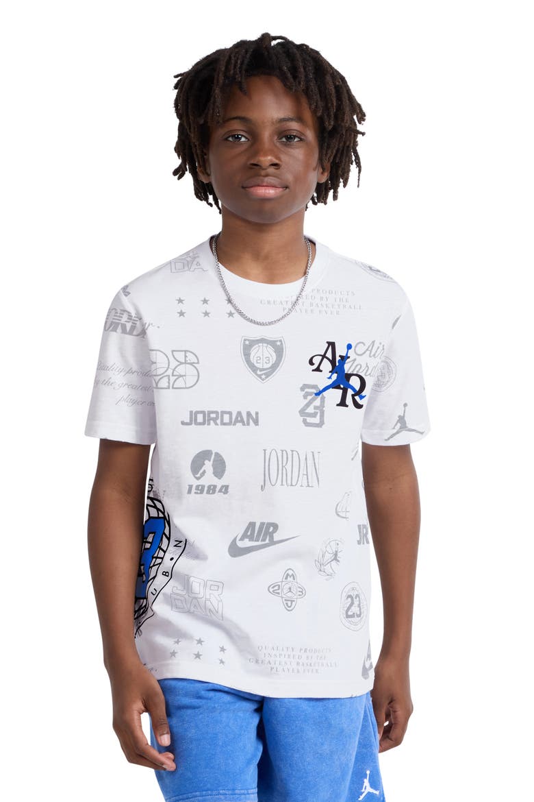 Kids' Rookie Season Short Sleeve T-Shirt, Alternate, color, WHITE