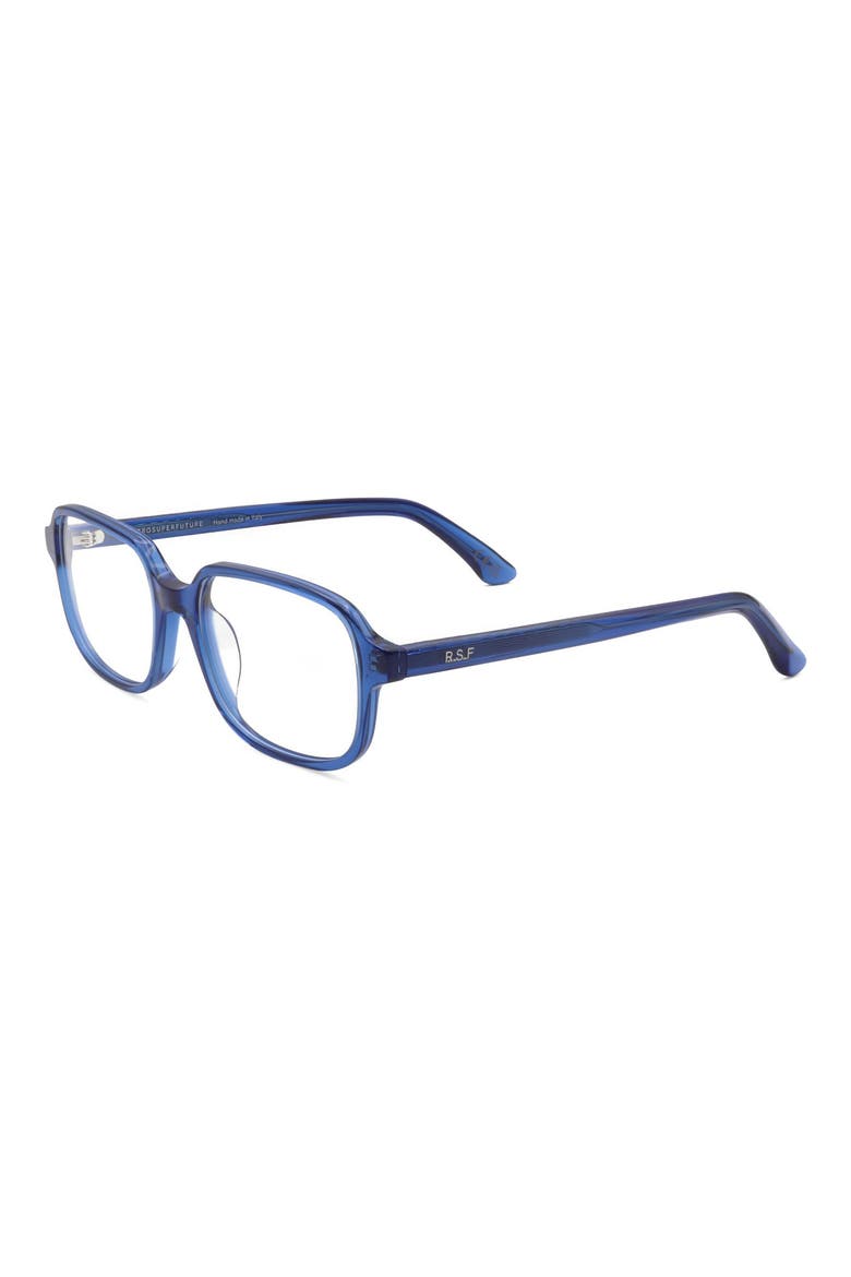 53mm Round Reading Glasses, Alternate, color, BLUE