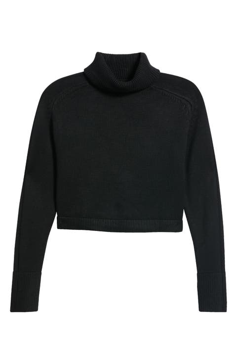 Pugliese Crop Turtleneck Sweater