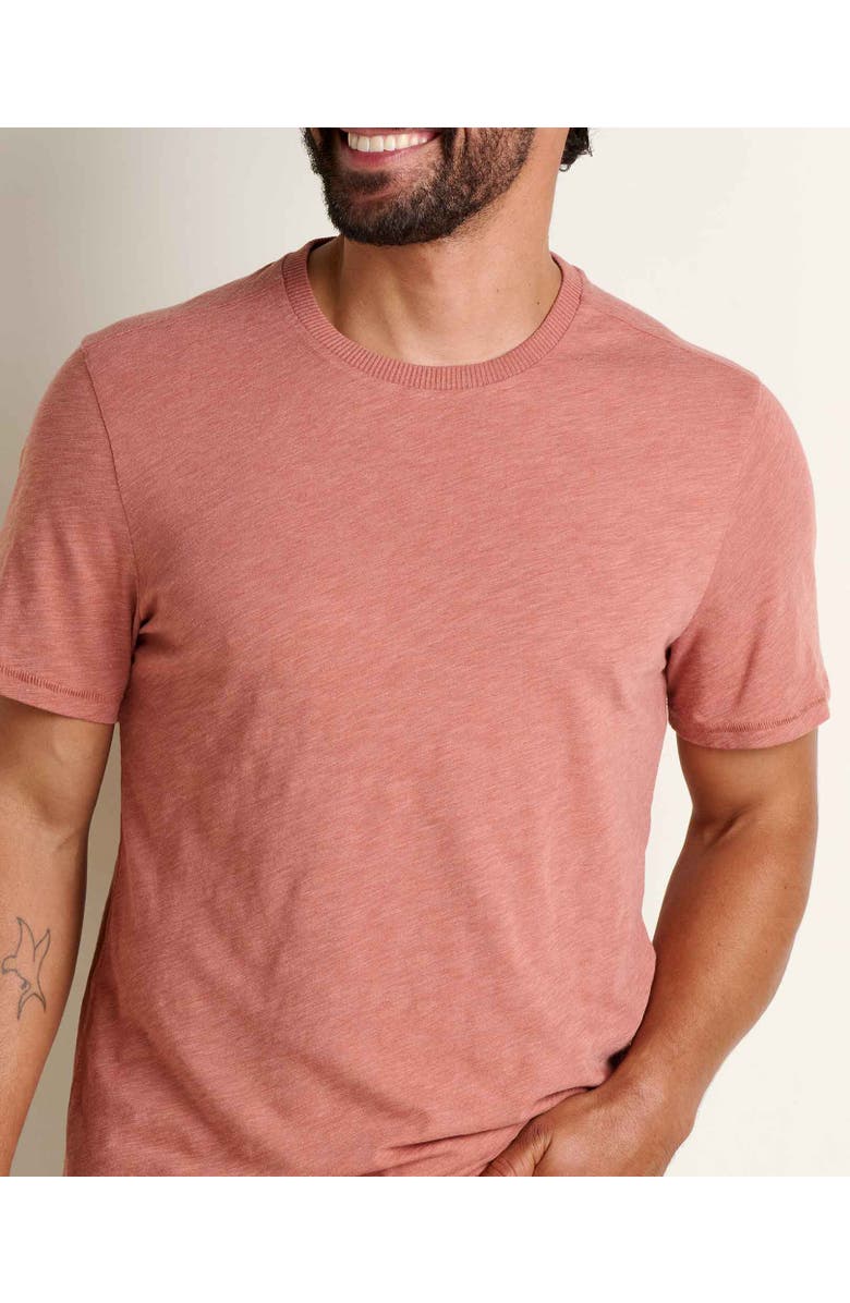 Toad & Co Men's Boundless Jersey Short Sleeve Crew, Alternate, color, Copper
