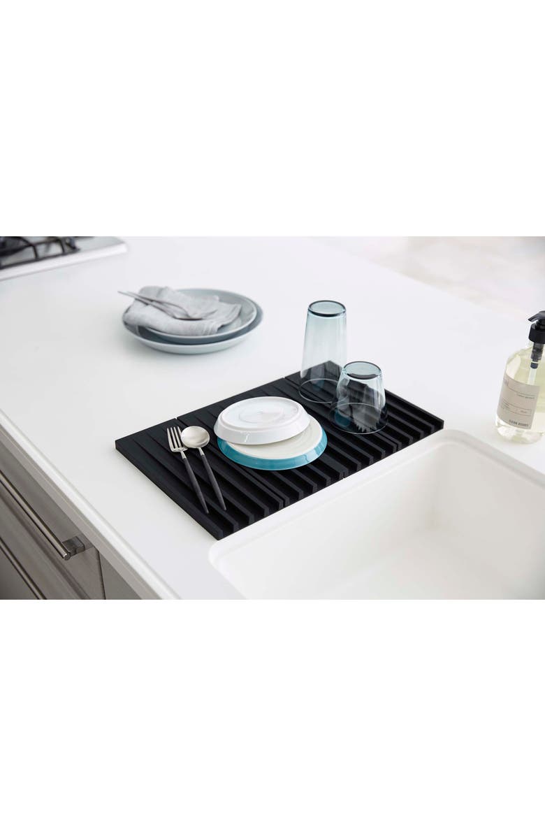 Yamazaki Tower Foldable Drainer Tray, Alternate, color, 