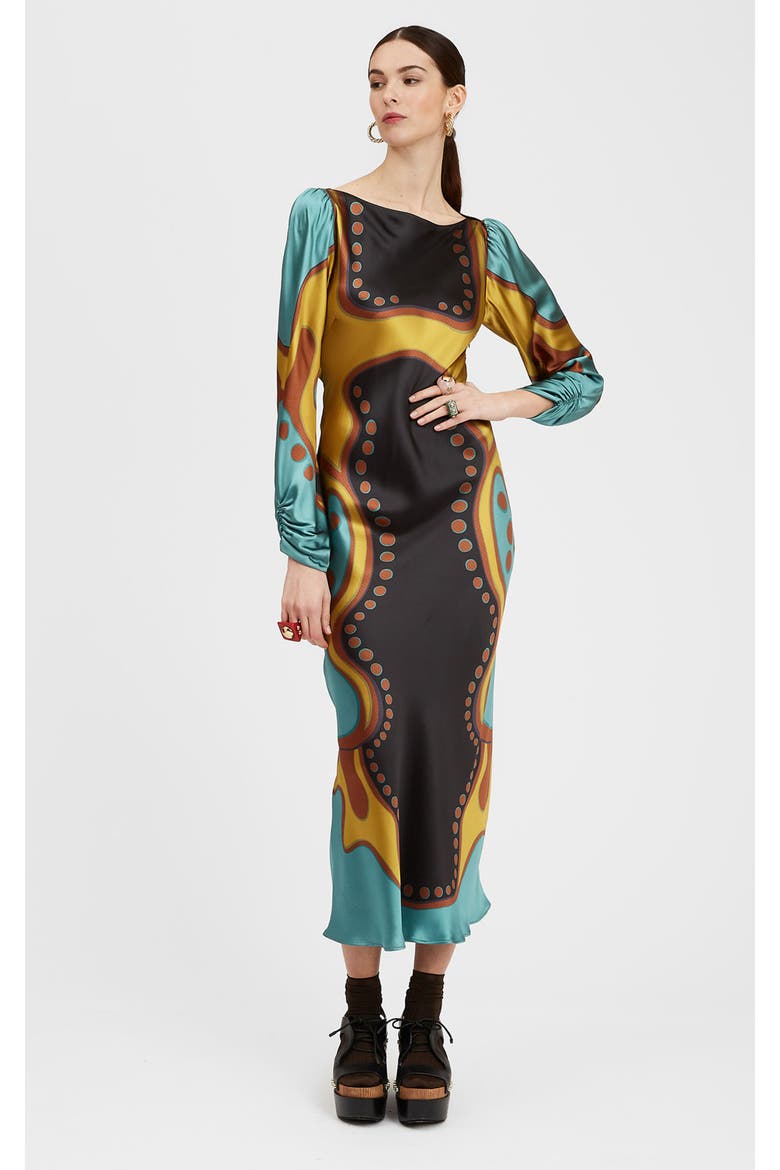 Eros Dress, Main, color, Spritz Placée Black
