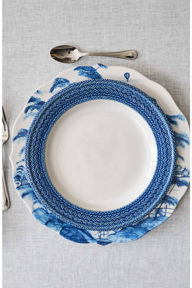 Le Panier Salad Plate, Alternate, color, WHITEWASH/ DELFT BLUE