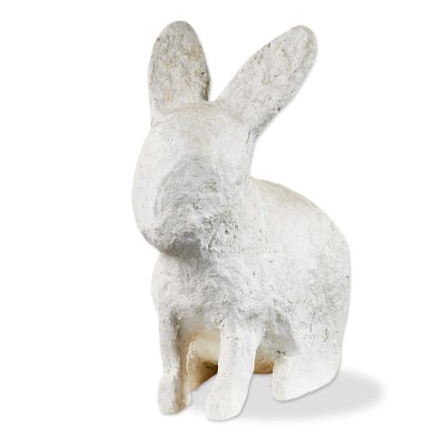 Paper Mache Bunny Decor for Spring and Summer Holiday