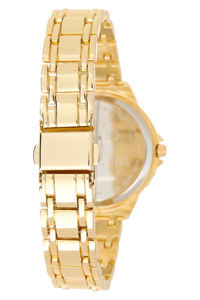Logo Check Bracelet Watch, 33.9mm & Assorted Bracelets Set, Alternate, color, GOLD