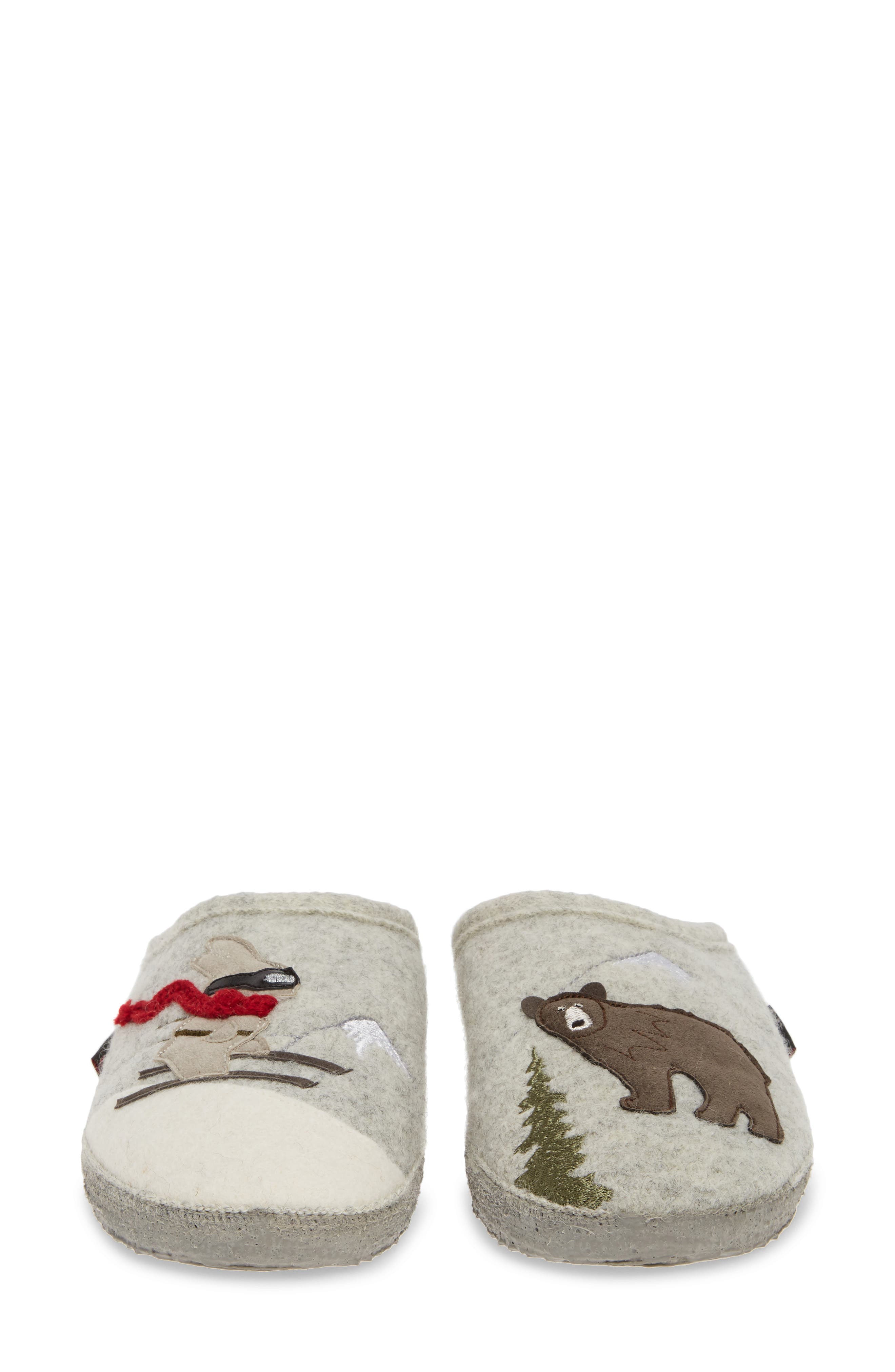 Giesswein Downhill Boiled Wool Slipper, Alternate, color, 