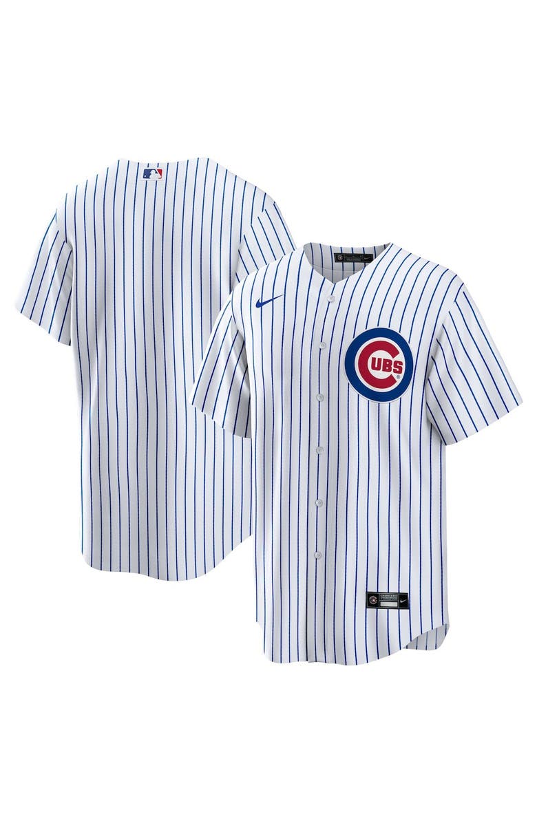 Nike Men's Nike White Chicago Cubs Home Replica Team Jersey, Main, color, 