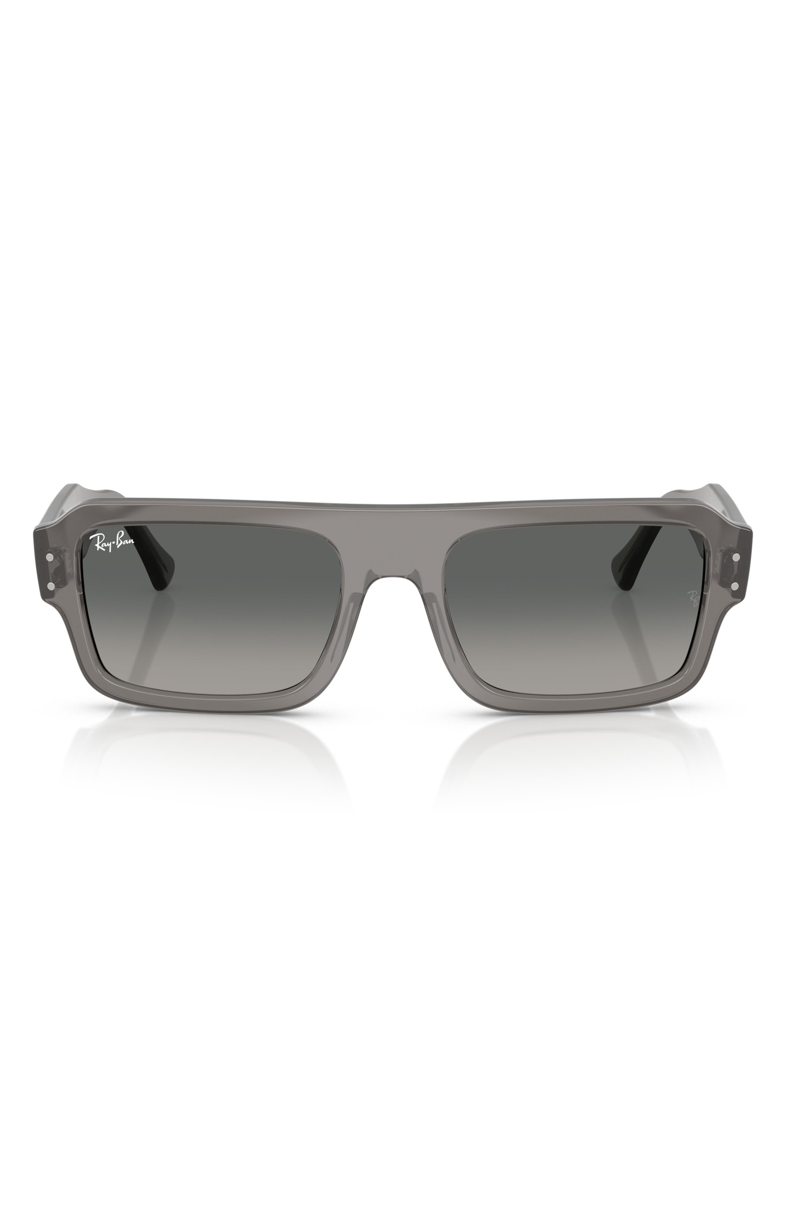 56mm Rectangular Sunglasses