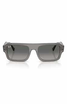 56mm Rectangular Sunglasses