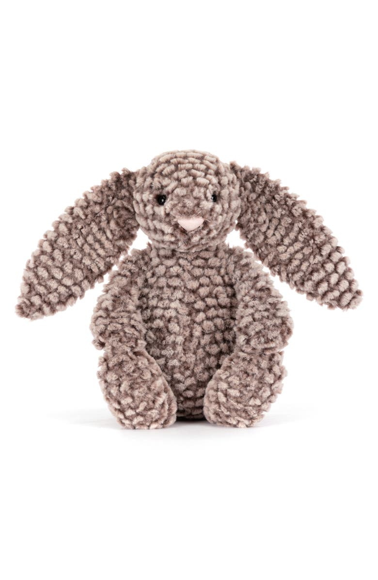 Jellycat Bashful Luxe Bunny Pine Stuffed Animal, Alternate, color, Beige