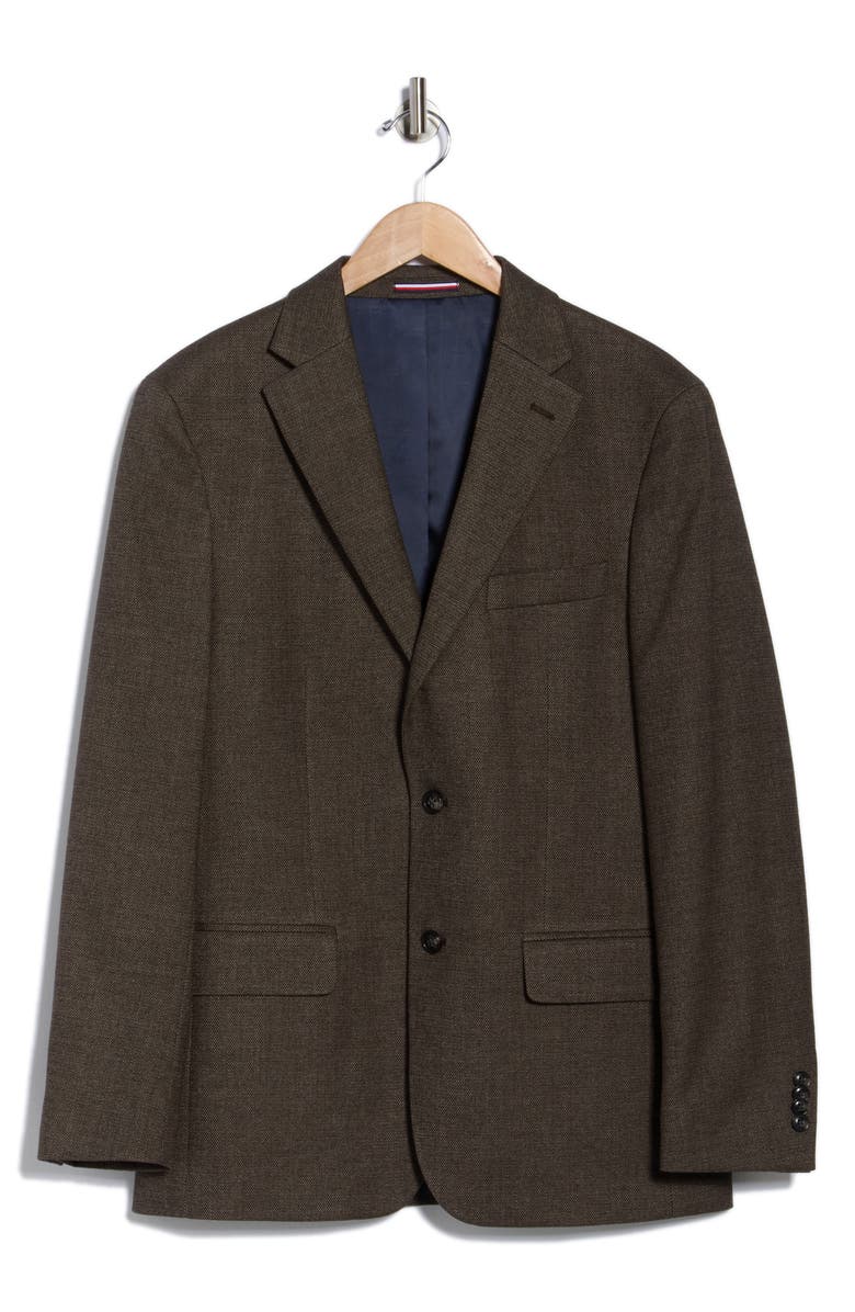 Tommy Hilfiger Textured Two-Button Sport Coat, Alternate, color,