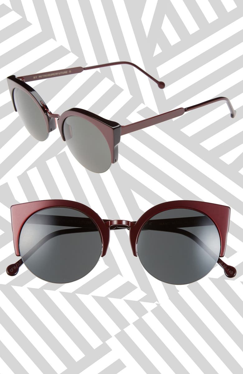 SUPER by RETROSUPERFUTURE<sup>®</sup> 'Lucia Francis Femmena' 52mm Sunglasses, Main, color, 