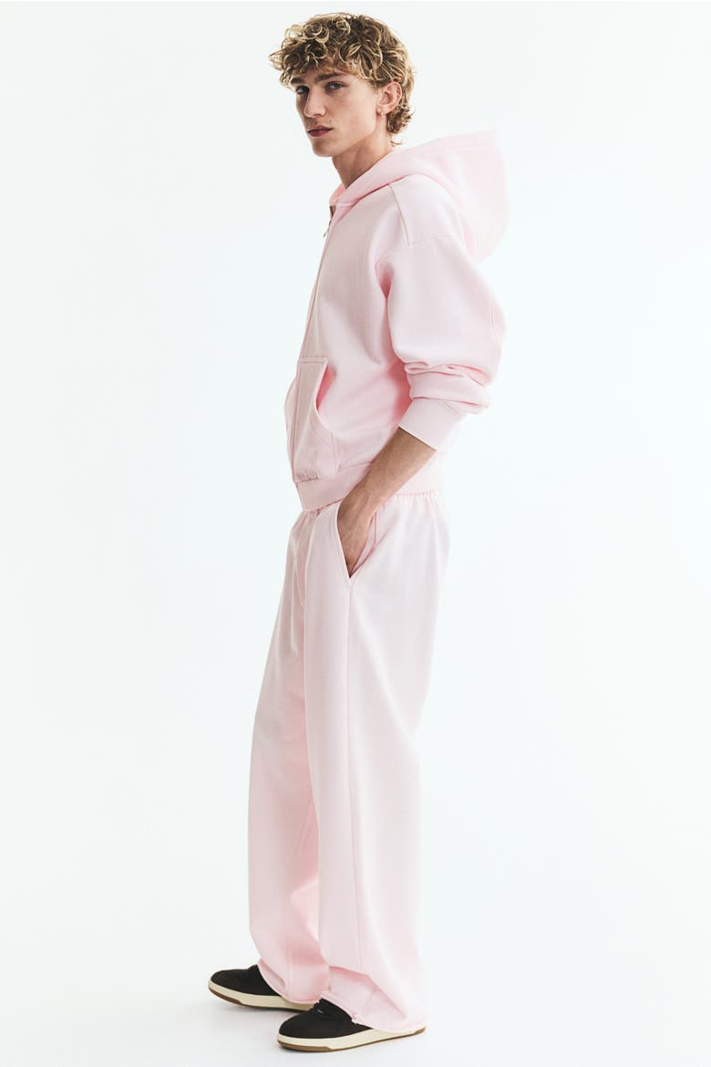 Relaxed-fit Cotton Sweatpants, Alternate, color, Light pink