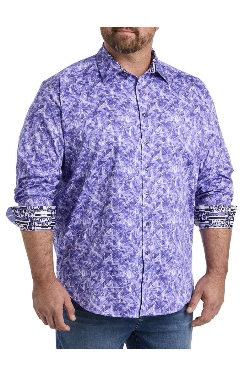 Robert Graham DXL Big & Tall Kimball Sport Shirt, Main, color, 