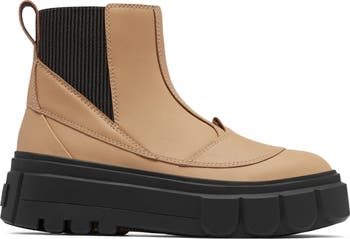 CARIBOU X Waterproof Platform Chelsea Boot