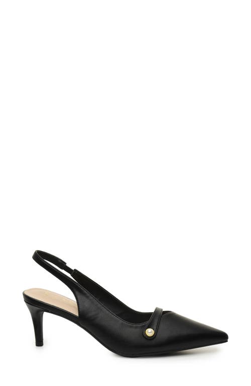 NICOLE MILLER NICOLE MILLER POINTED TOE SLINGBACK PUMP