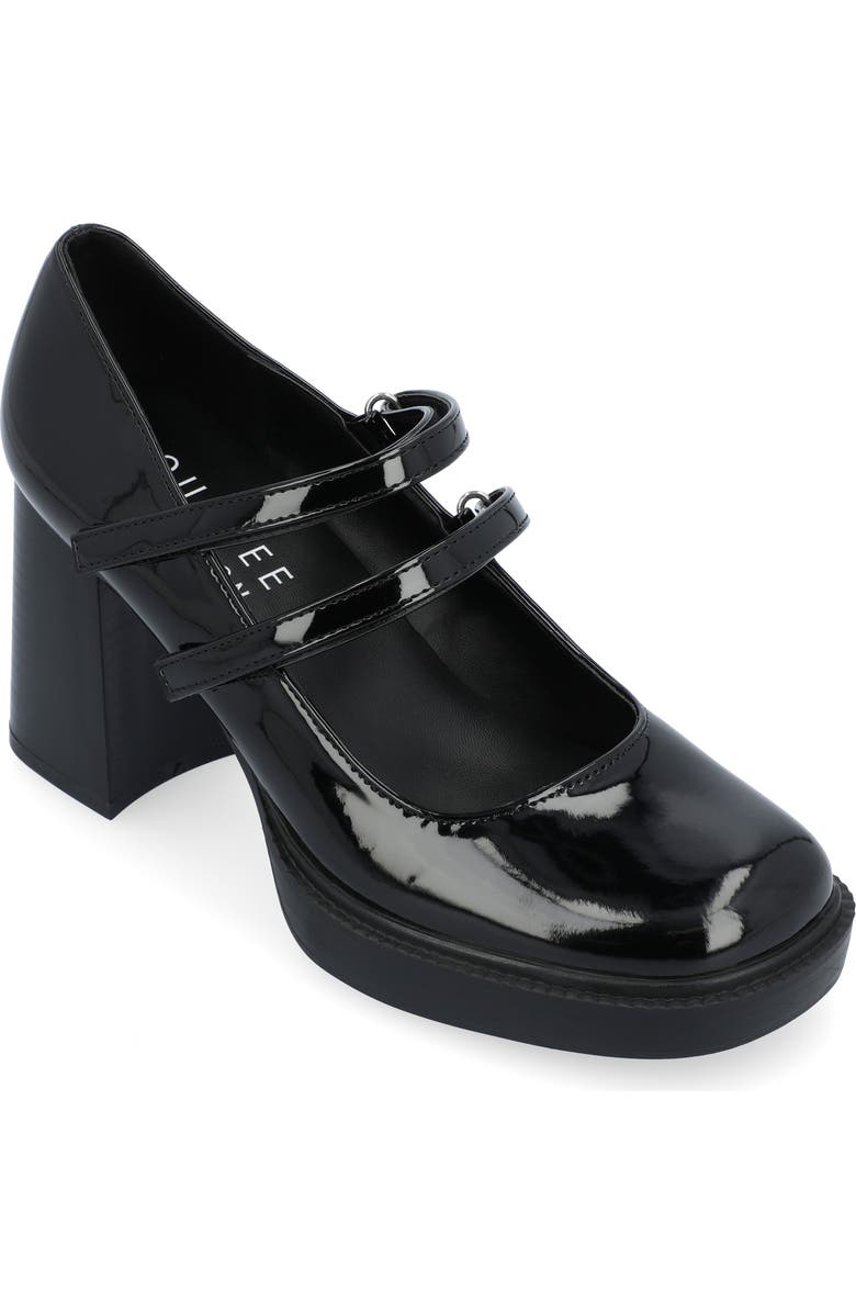Journee Collection Shasta Mary Jane Pump - Wide Width, Main, color,
