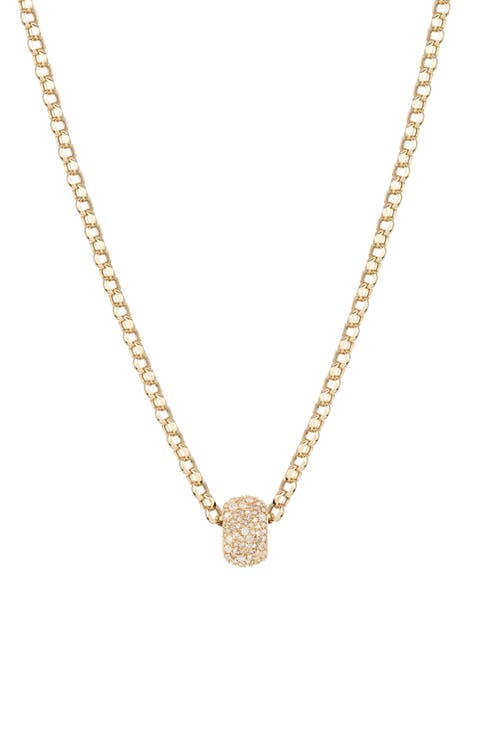 Bead Party Diamond Pavé Necklace