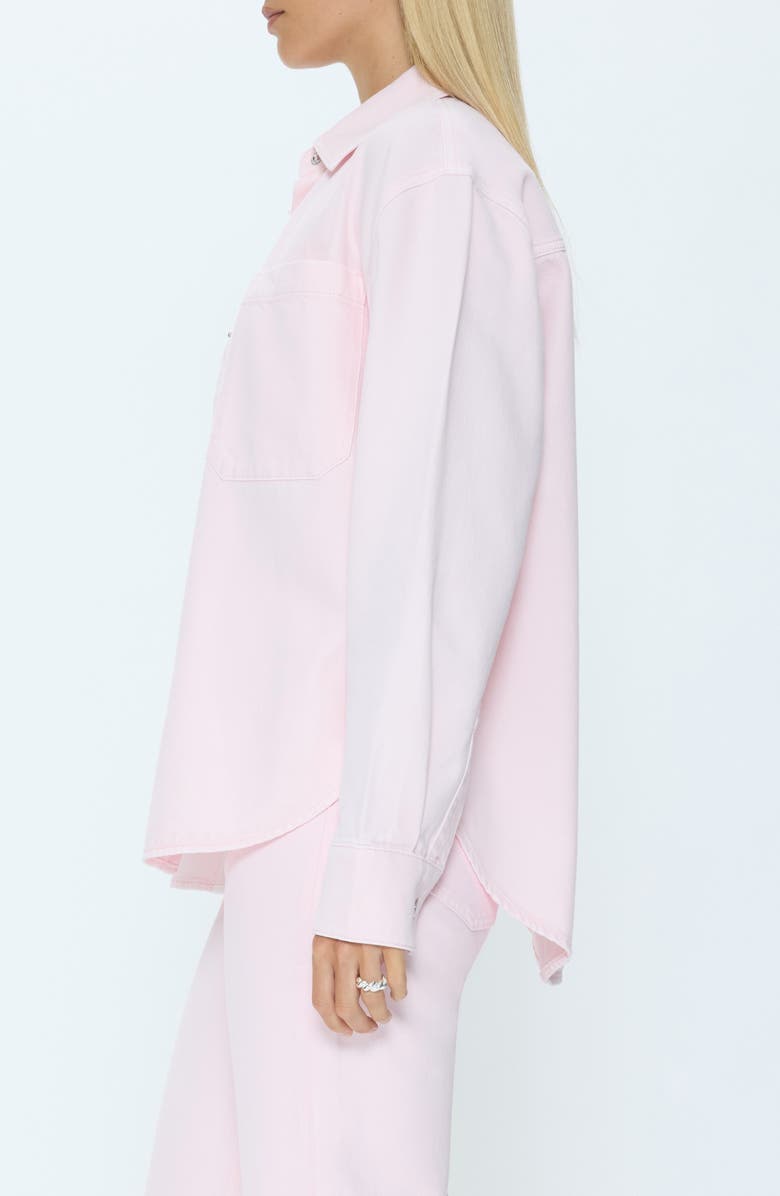 Pistola Elin Snap Front Shirt, Alternate, color, Blush