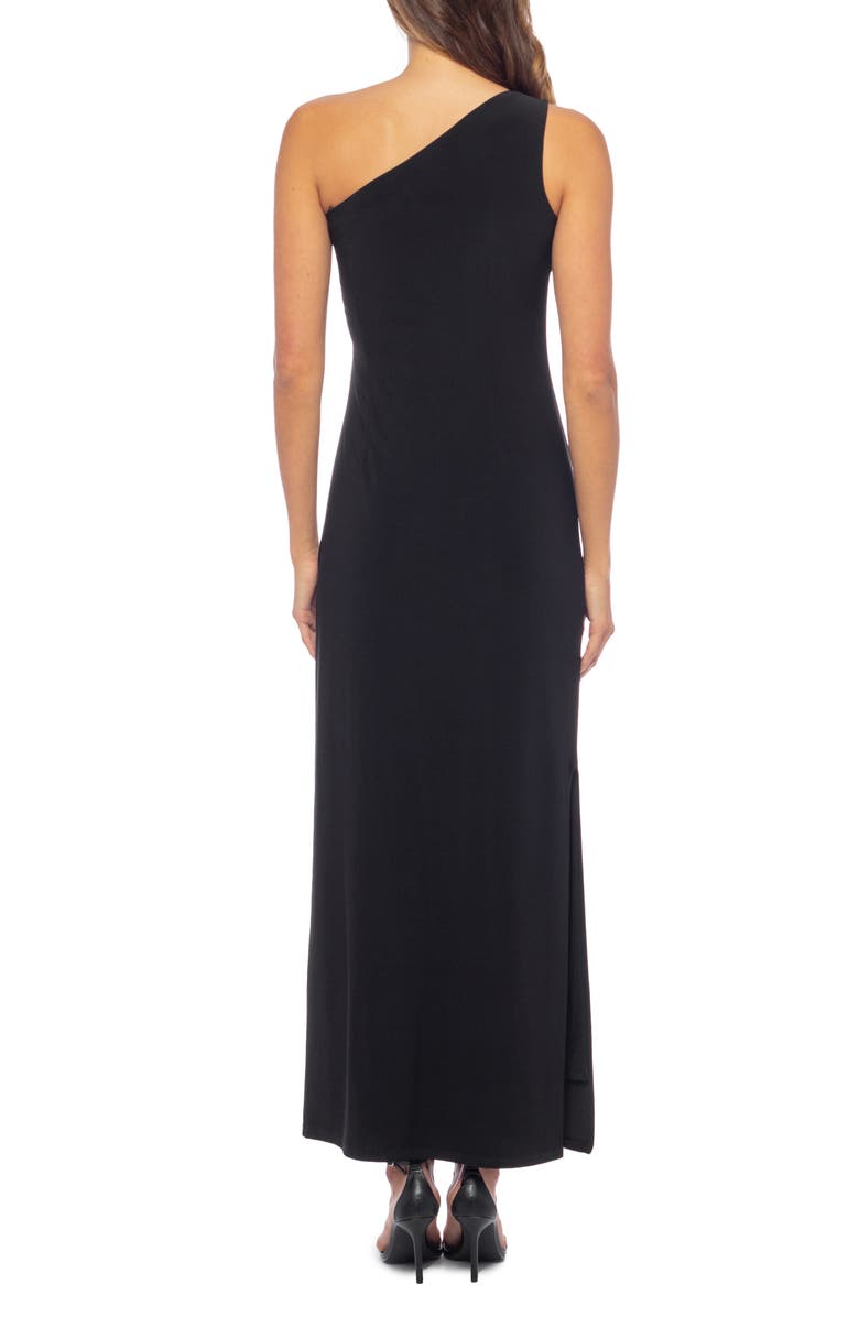 Marina One-Shoulder Jersey Maxi Dress, Alternate, color, 