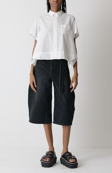 Sacai Poplin Shirt | Nordstrom