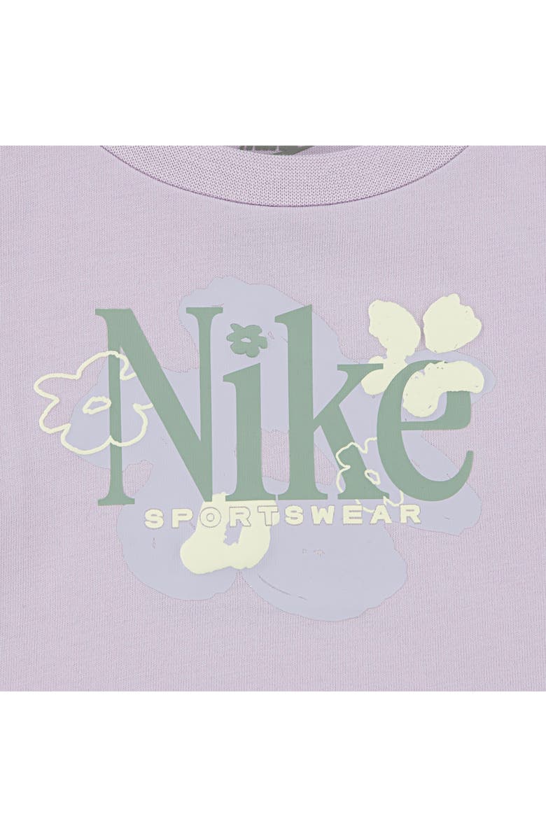 Nike Wild Flower Dri-FIT Graphic T-Shirt & Skort Set, Alternate, color, 