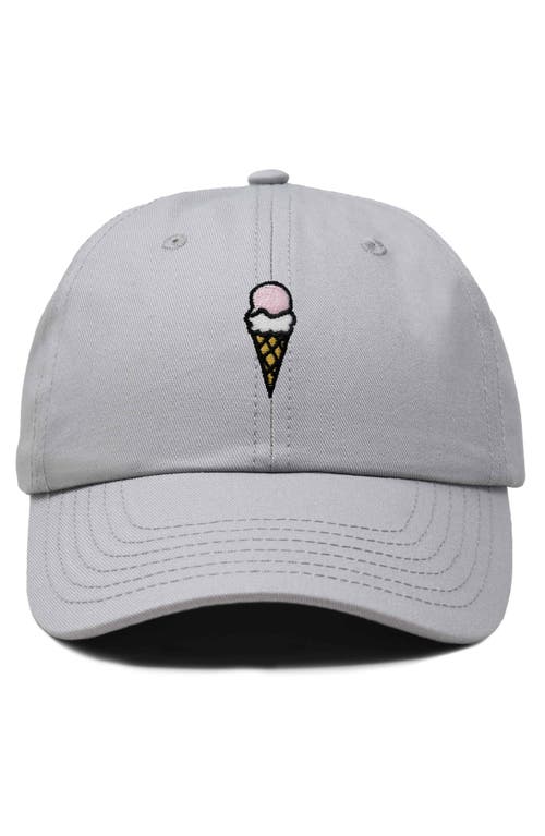 DALIX DALIX DOUBLE SCOOP EMBROIDERED CAP 