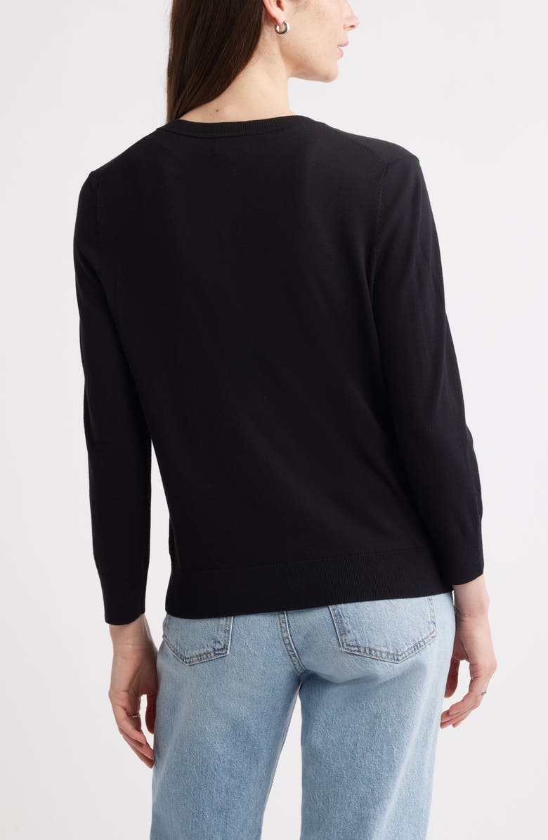 Crewneck Cardigan