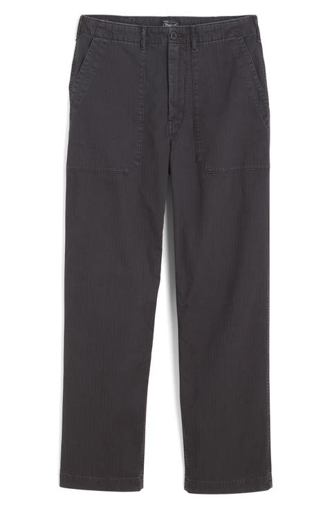 Herringbone Fatigue Pants