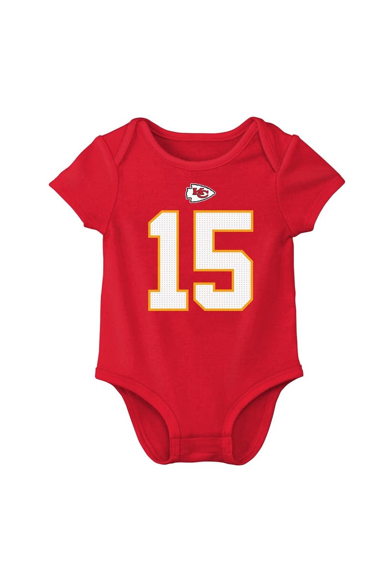 Infant Nike Patrick Mahomes Red Kansas City Chiefs  Player Name & Number Bodysuit, Alternate, color, Red