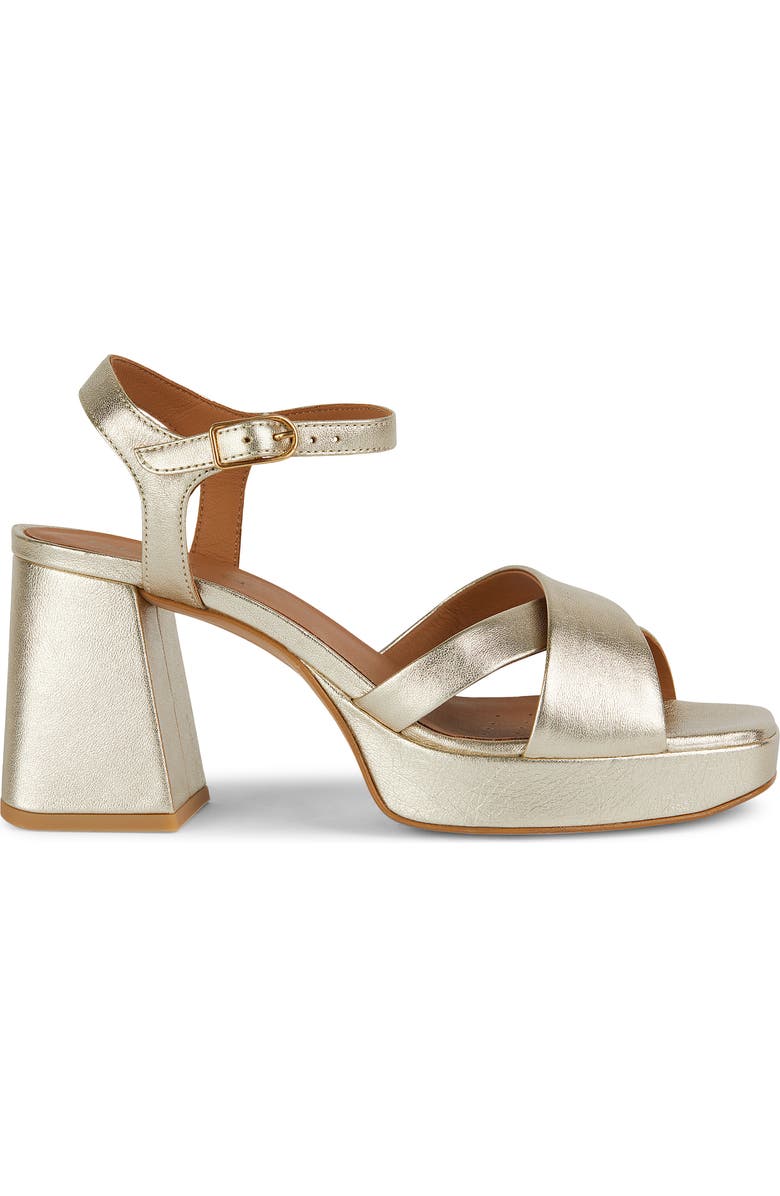 Geox Soledea Water Resistant Block Heel Sandal, Alternate, color,