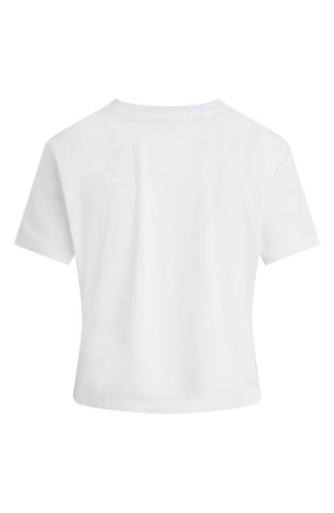 The Collegiate Logo Crop Graphic T-Shirt