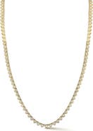 GLAZE JEWELRY Heart Cubic Zirconia Tennis Necklace
