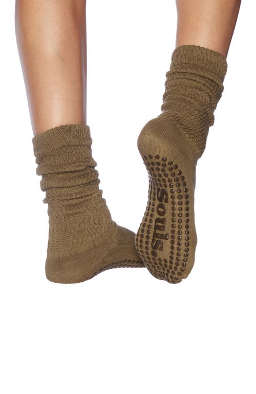 SOULS. SOULS. SLOUCHY GRIP SOCKS