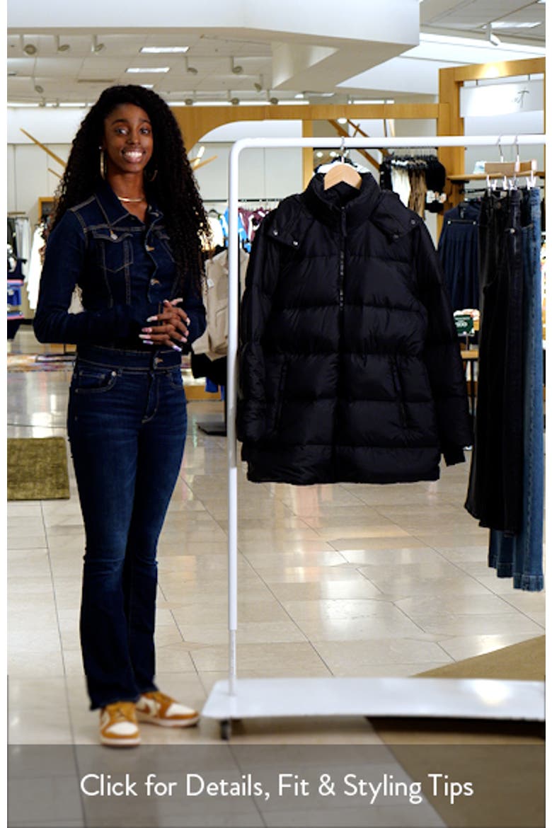 Water Resitant Long Down Jacket video