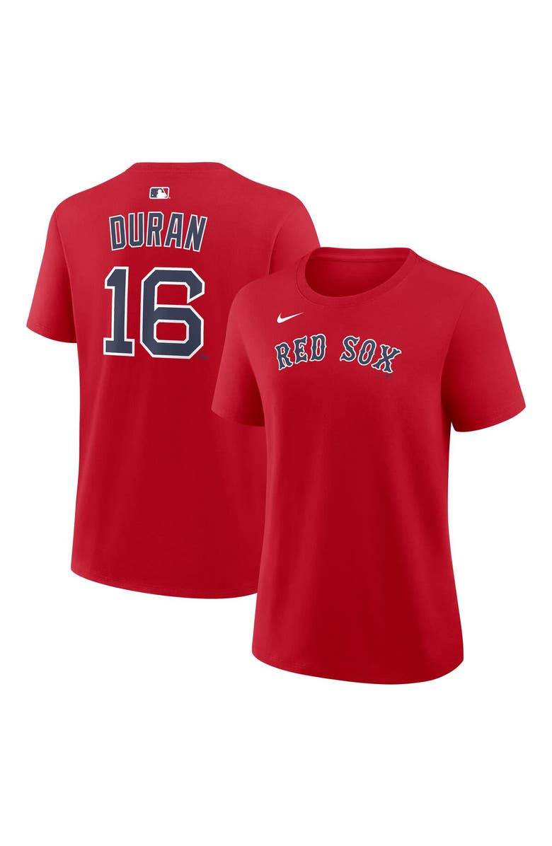 Nike Women's Nike Jarren Duran Red Boston Red Sox Name & Number T-Shirt, Main, color, Red