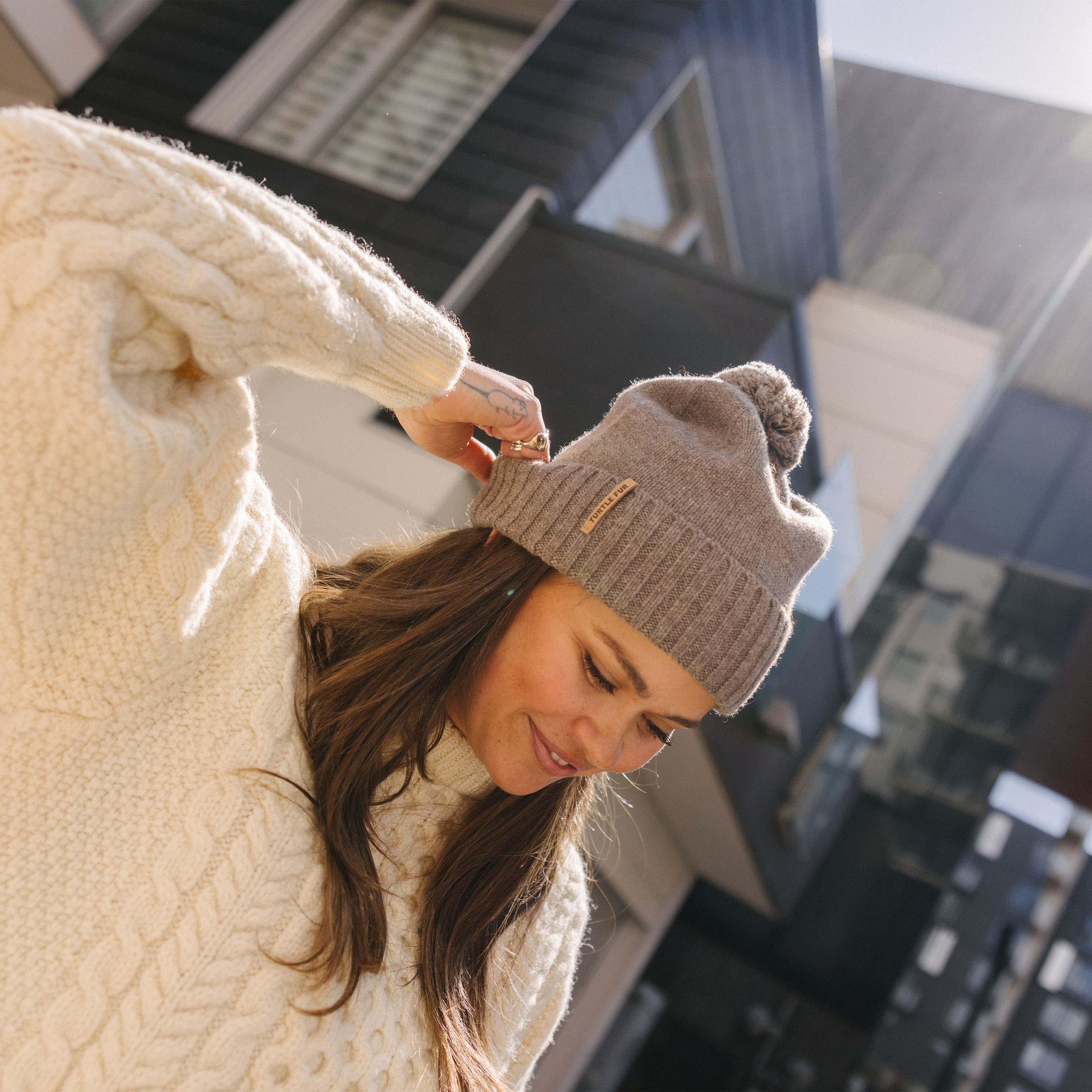 Turtle Fur Wool Tula Pom Beanie | Nordstrom