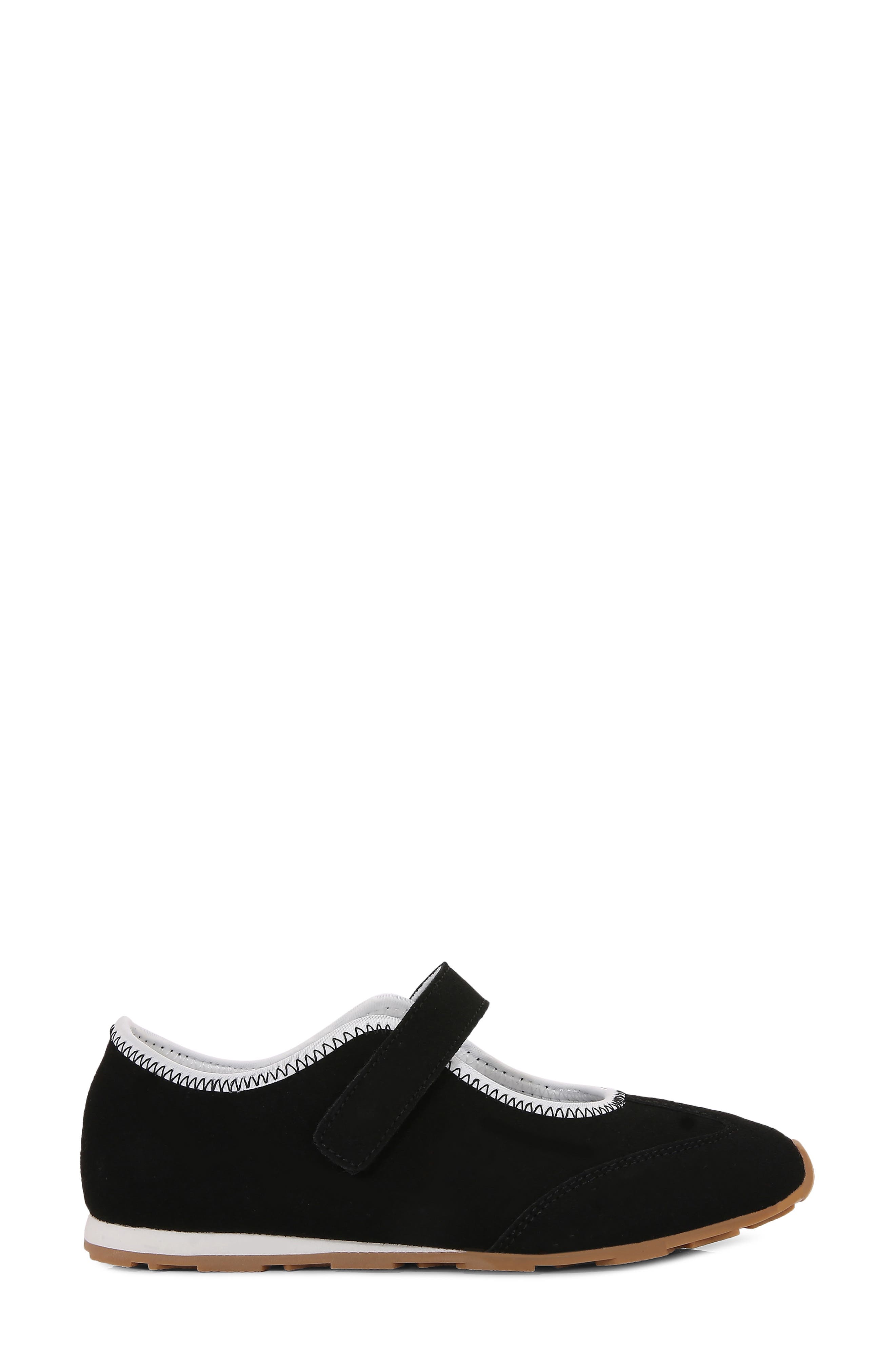 Blessing Ballerina Sneaker, Alternate, color, BLACK