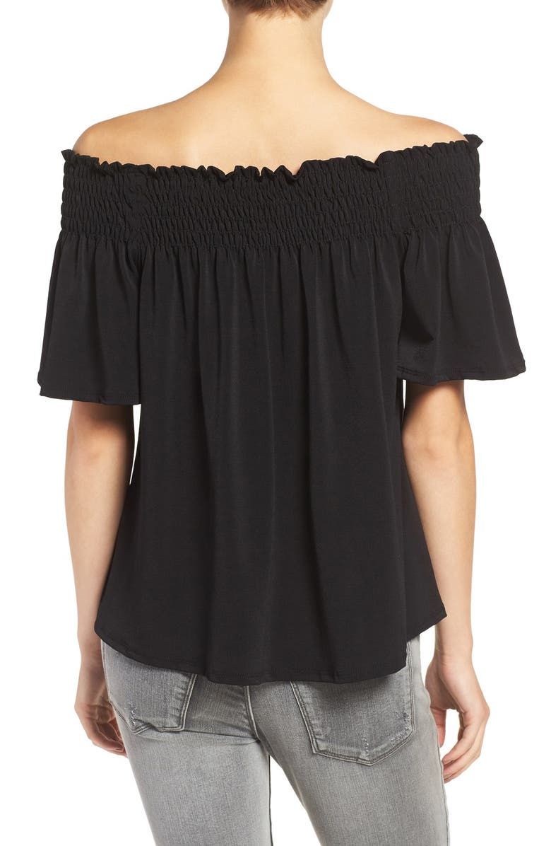 BP. Off the Shoulder Top, Alternate, color,